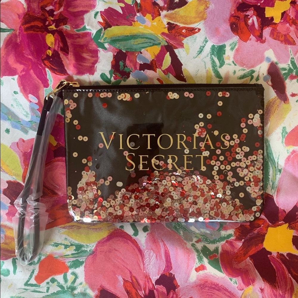 Sequin Victoria’s Secret Wristlet NWOT